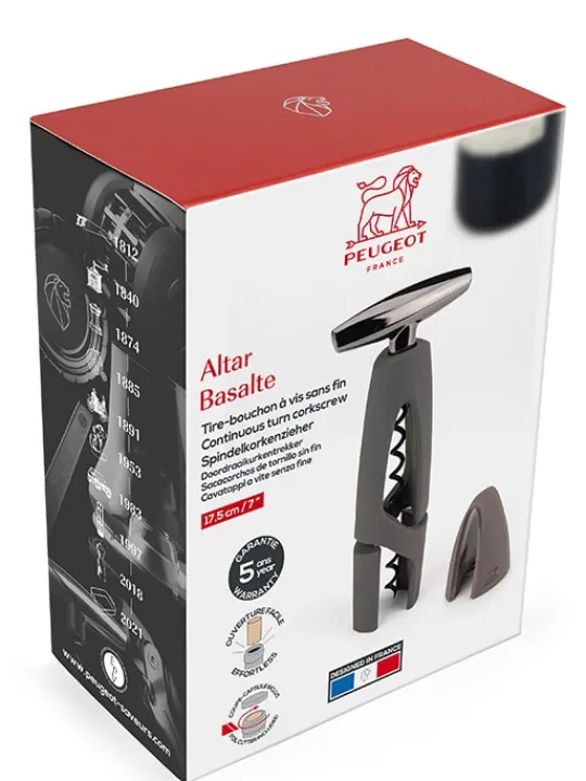 Shop Altar Continuous turn corkscrews with foil-cutter base 17 cm - 7in. For The Bar Tender | Corkscrews