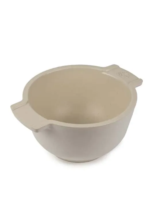 Clearance Appolia Ceramic mortar in ecru color, with beechwood pestle Mortar | Speciality Bakeware
