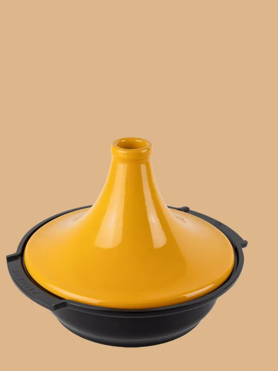 Shop Atlas Atlas, tajine all heat sources, saffron , 30 cm - 11.75 in Tajine Dishes