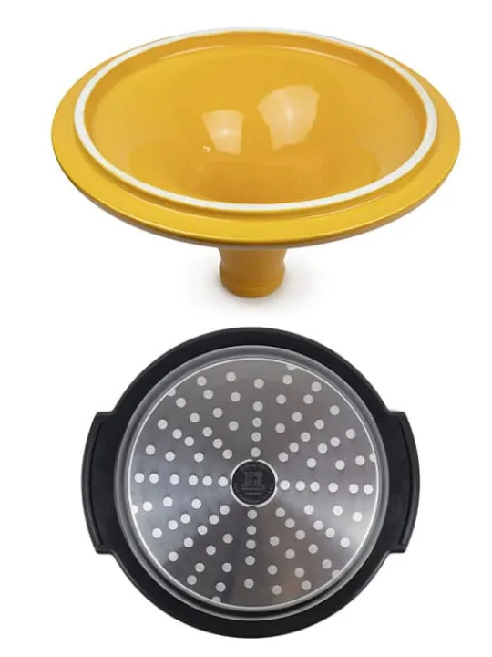Shop Atlas Atlas, tajine all heat sources, saffron , 30 cm - 11.75 in Tajine Dishes