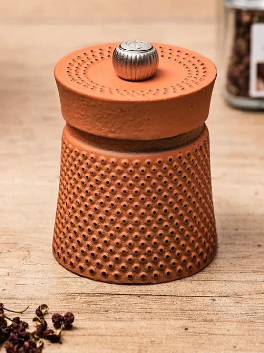 Cheap Bali fonte manual pepper mill in cast iron orange 8 cm - 3" Pepper | Pepper Mills
