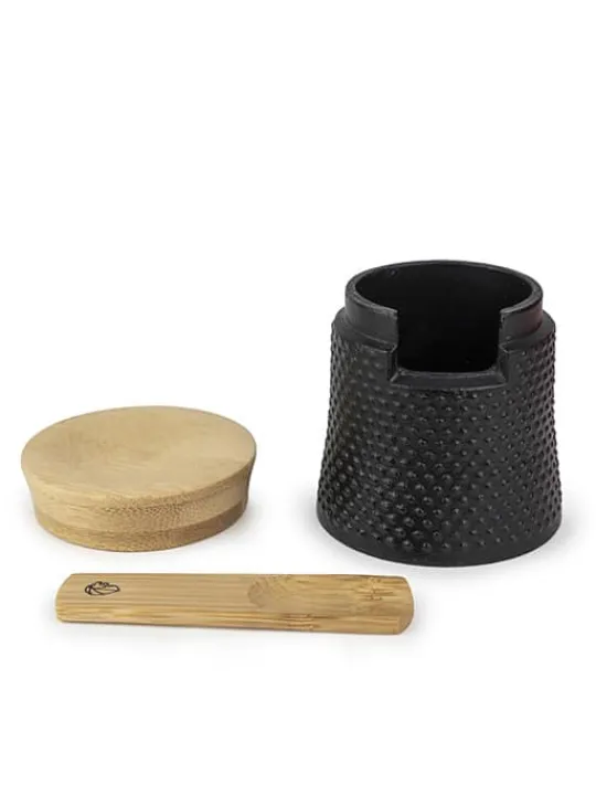 Sale Bali spice palace Bali cast-iron pepper mill and its salt cellar as a gift box For The Foodie | Salt