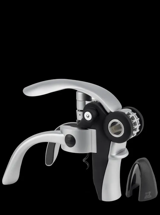 Discount Baltaz Lever corkscrew with black foil-cutter, 14cm Corkscrews