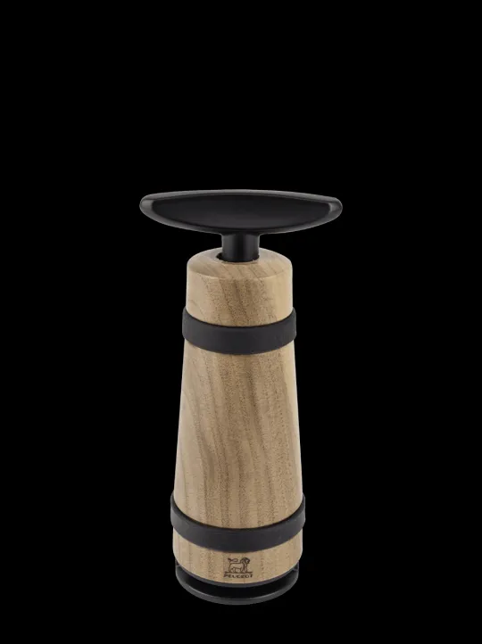 Clearance Barrel Wooden corkscrew with zamac handle, 18cm Corkscrews