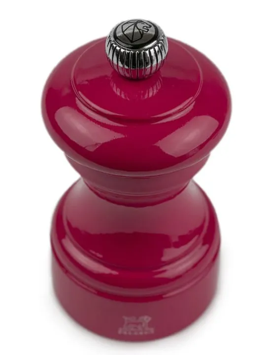 Store Bistro Manual wooden pepper mill in candy pink gloss, 10cm For Under £50 | For The Foodie
