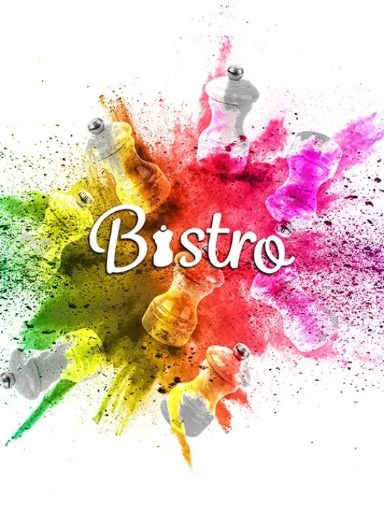 Store Bistro Manual wooden pepper mill in candy pink gloss, 10cm For Under £50 | For The Foodie