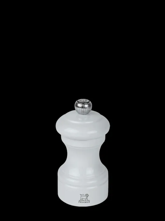 Cheap Bistro Manual wooden pepper mill in pearl grey gloss, 10cm For Under £50 | Pepper