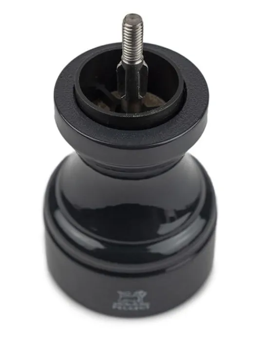 Best Sale Bistro Manual wooden pepper mill in grey gloss, 10cm For Under £50 | Pepper