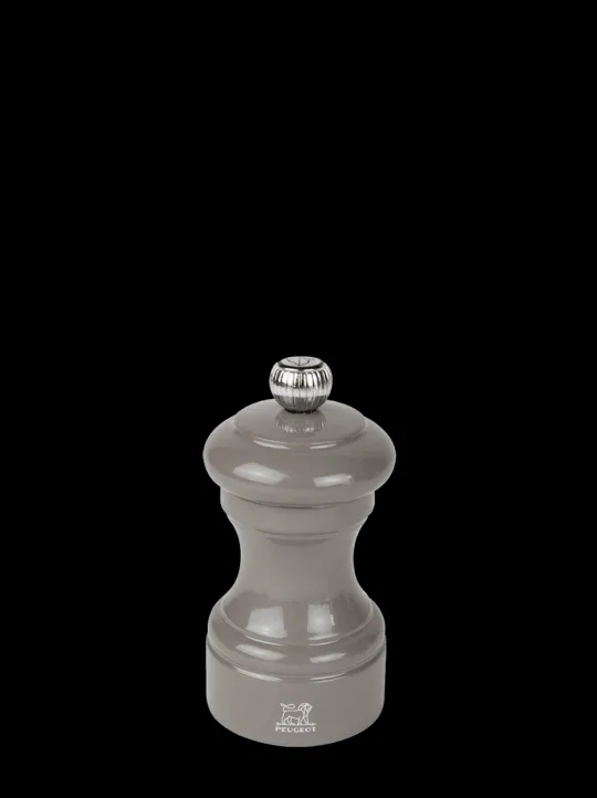 Store Bistro Manual wooden pepper mill in taupe grey gloss, 10cm For Under £50 | Pepper