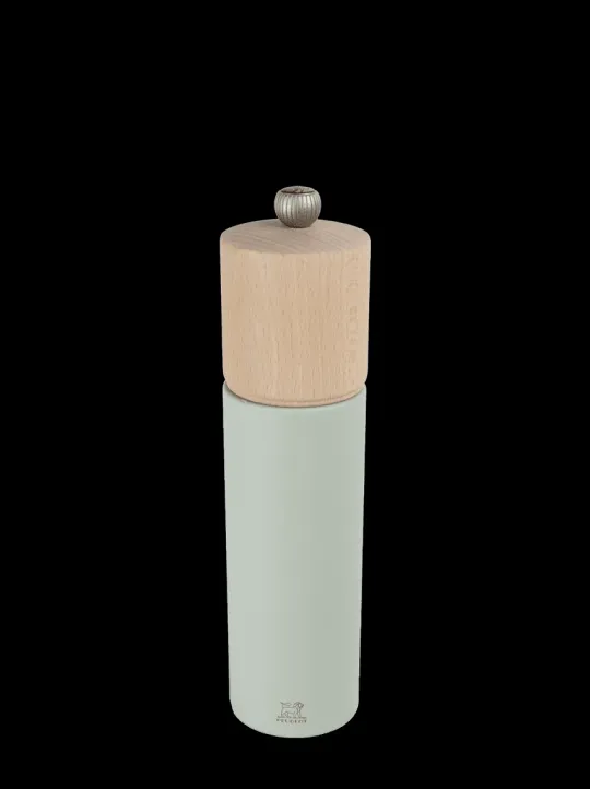 Cheap Boreal Manual beech wood salt mill in sage green, 21cm Salt | Salt Mills