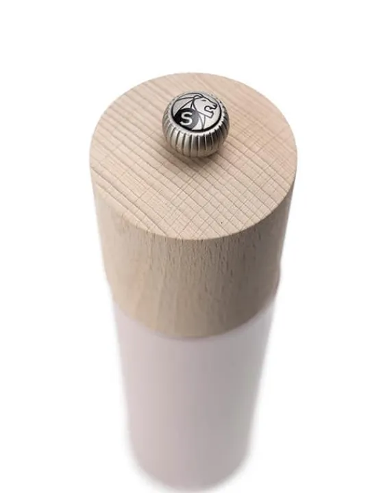 Store Boreal Manual wooden salt mill, rose petal, 21cm - 8in Salt | Salt Mills