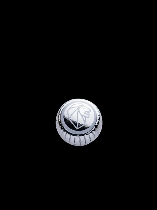 Hot Bouton bijou Button for salt mills, , glossy chrome finish Spice Mill Accessories