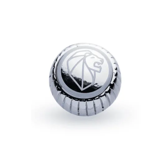 Hot Bouton bijou Button for salt mills, , glossy chrome finish Spice Mill Accessories