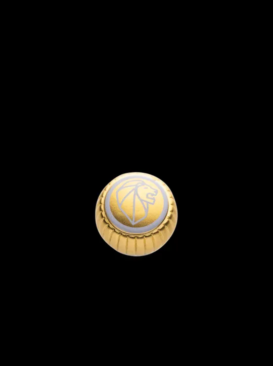 Online Bouton bijou Button for salt mills, matt golden finish Spice Mill Accessories