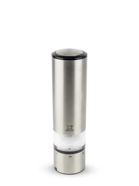 Store Elis sense U'select electric salt mill in stainless steel, 20cm Salt | Salt Mills