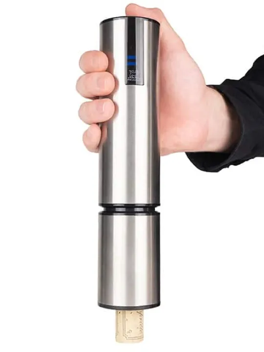 Online Elis touch rechargeable electric corkscrew in stainless steel with battery 27 cm Corkscrews