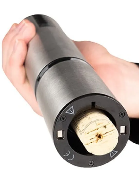 Online Elis touch rechargeable electric corkscrew in stainless steel with battery 27 cm Corkscrews