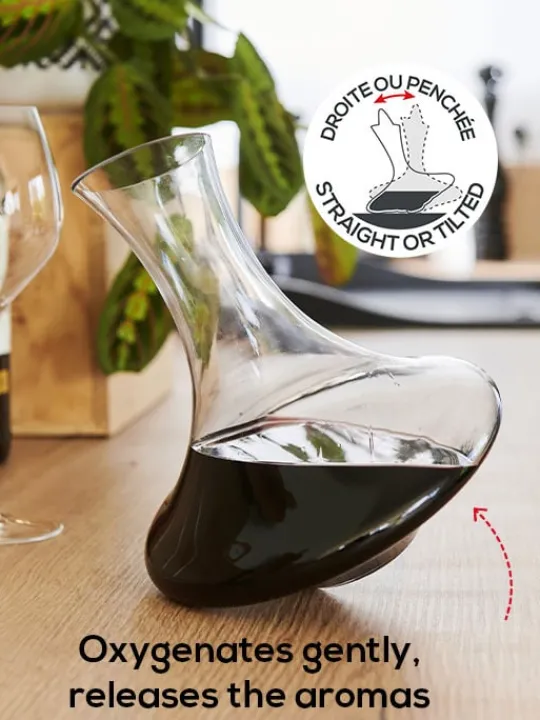 Flash Sale Evolution Carafe for young red wines, for 75 cl bottles For The Bar Tender | For The Host With The Most