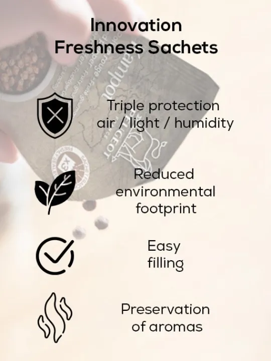 Flash Sale Fresh blend 3 x20g sachets of a pepper blend for fish Pepper | For Under £50