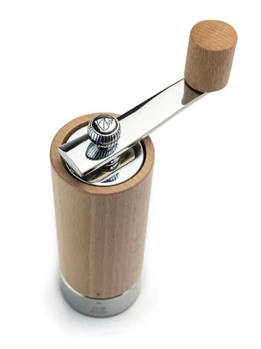 Store Isen U'select wooden pepper mill with crank handle, 18cm For The Host With The Most | Pepper