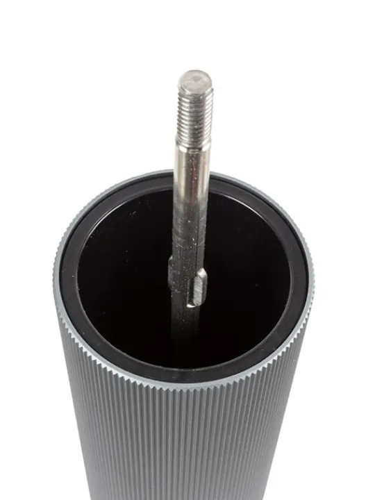 Cheap Line Manual pepper mill in aluminium and wood, carbon, 8,66in Pepper | Pepper Mills