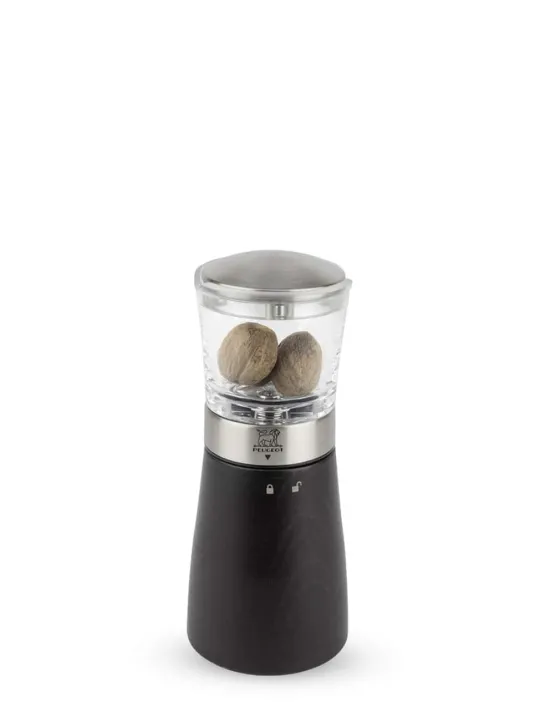 Outlet Madras Manual nutmeg mill in wood with magnetic cover, 15cm Speciality Spice Mills