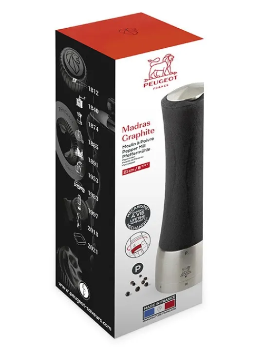 Store Madras U'select manual wooden & stainless steel pepper mill in , 21 cm - 8in. Pepper | Pepper Mills