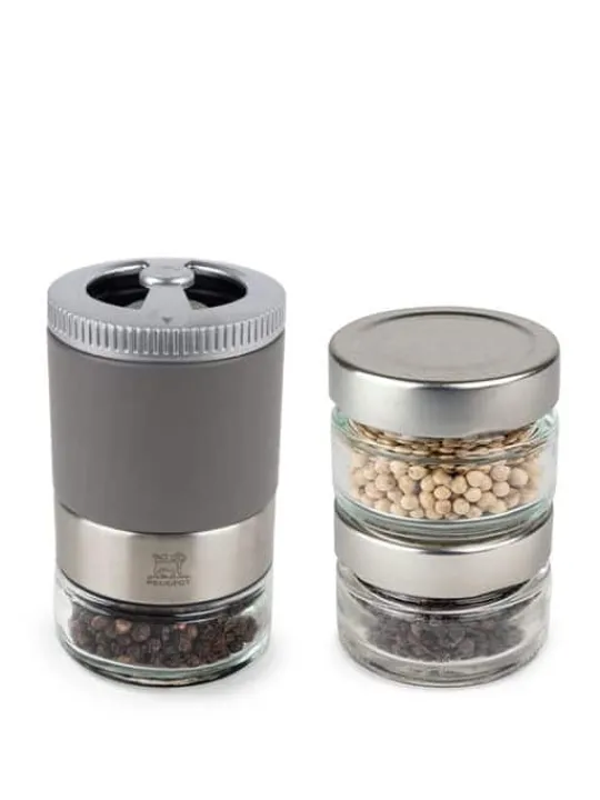 Fashion Maestro linea pack Maestro rock gray pepper bar box and linéa tray Pepper | Pepper Mills