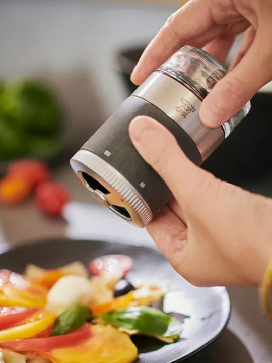 Fashion Maestro linea pack Maestro rock gray pepper bar box and linéa tray Pepper | Pepper Mills