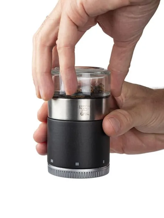 Shop Maestro Maestro u’select 11 cm pepper mill, with 3 premium peppers and 3 interchangeable reservoirs as a gift box Pepper | Pepper Mills