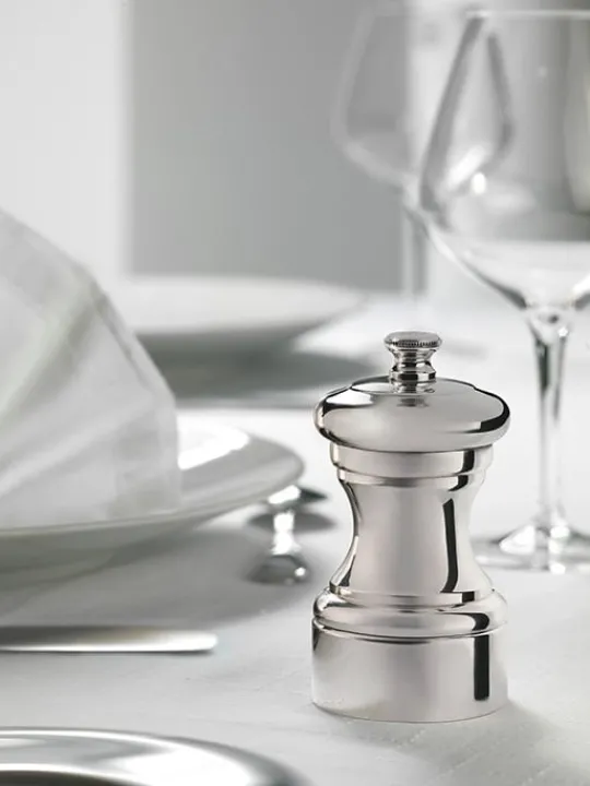 Cheap Mignonnette Vintage silver-plated peugeot pepper mill 10 cm - 4in. For The Host With The Most | Pepper