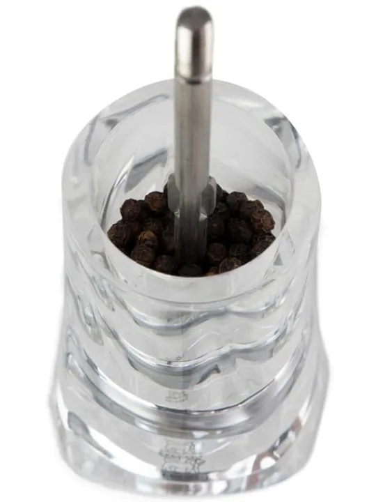 Clearance Oléron Manual wooden & acrylic pepper mill in , 14cm Pepper | Pepper Mills