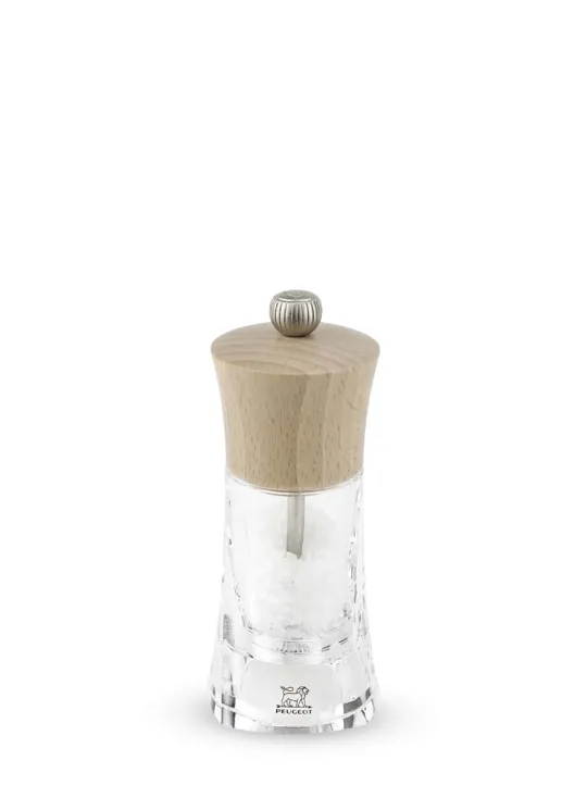 Discount Oléron Manual wooden and acrylic salt mill, 14cm Salt | Salt Mills