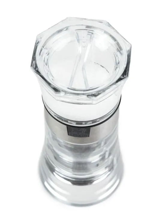 Shop Oslo Manual combi salt shaker and pepper mill in acrylic 13 cm - 5in. Salt | Salt & Pepper Mill Sets