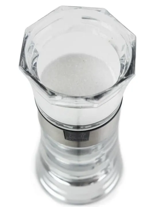 Shop Oslo Manual combi salt shaker and pepper mill in acrylic 13 cm - 5in. Salt | Salt & Pepper Mill Sets