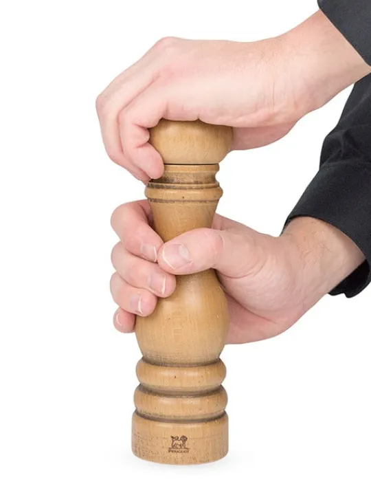Cheap Paris antique Manual beech wood pepper mill with antique finish, 22cm Pepper | Pepper Mills