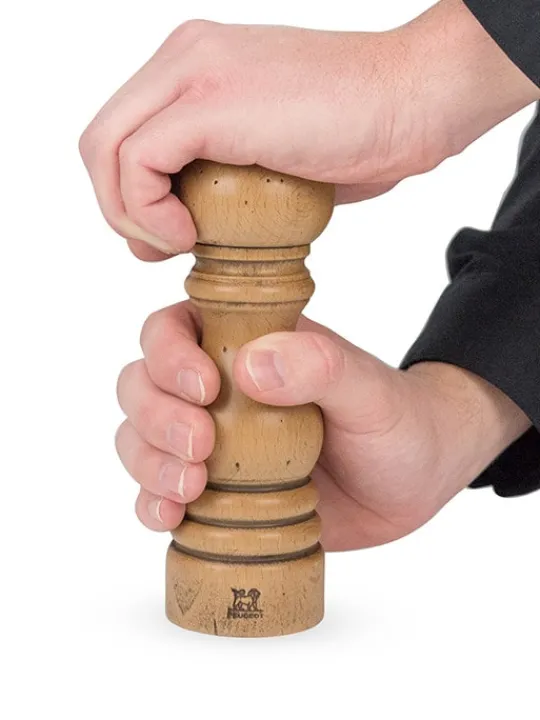 Fashion Paris antique Manual beechwood pepper mill with antique finish, 18cm Pepper | Pepper Mills