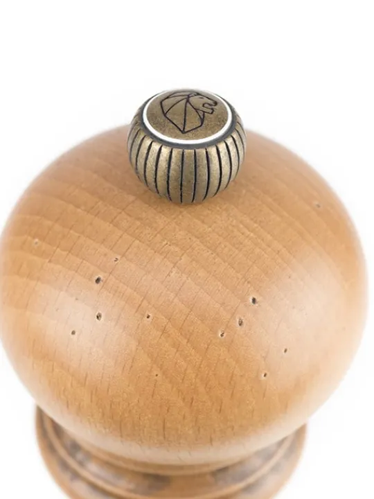 Flash Sale Paris antique Manual salt mill in beechwood with antique finish, 22cm Salt | Salt Mills