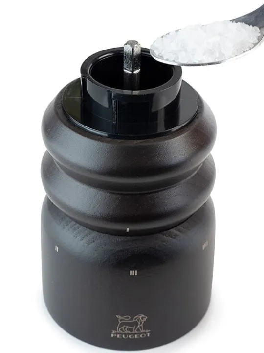 Outlet Paris electric u'select electric wooden salt mill with a chocolate finish 34cm Salt | Salt Mills