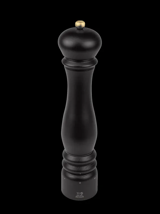 New Paris électrique u'select electric wooden pepper mill with a chocolate finish, 34cm Pepper | Pepper Mills
