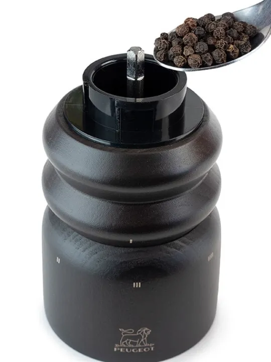 New Paris électrique u'select electric wooden pepper mill with a chocolate finish, 34cm Pepper | Pepper Mills