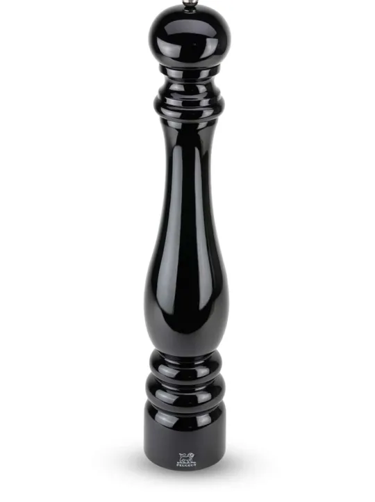 Sale Paris Manual wooden pepper mill in black gloss, 50cm Pepper | Pepper Mills