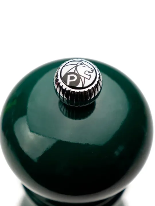 Best Paris Manual wooden pepper mill in forest green gloss, 18cm Pepper | Pepper Mills