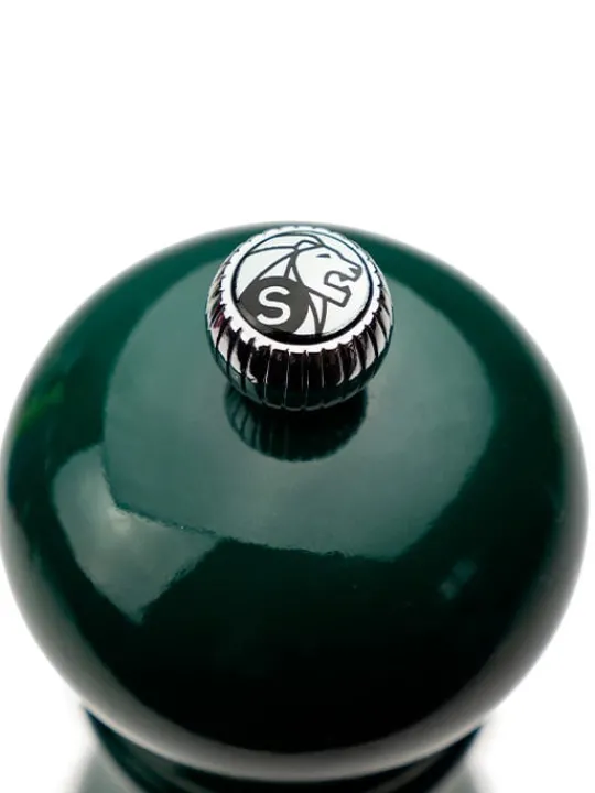 Best Paris Manual wooden salt mill in forest green gloss, 18cm Salt | Salt Mills