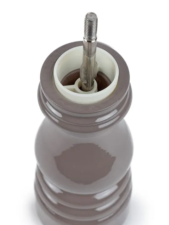 Online Paris Manual wooden salt mill in taupe grey gloss, 18cm Salt | Salt Mills