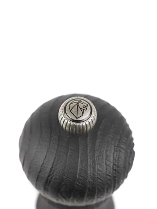 Best Paris nature black Manual upcycled wooden pepper mill in black, 40cm Pepper | Pepper Mills