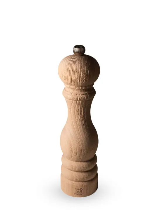 Best Sale Paris Manual wooden pepper mill with fair trade pepper, 22cm Pepper | Pepper Mills
