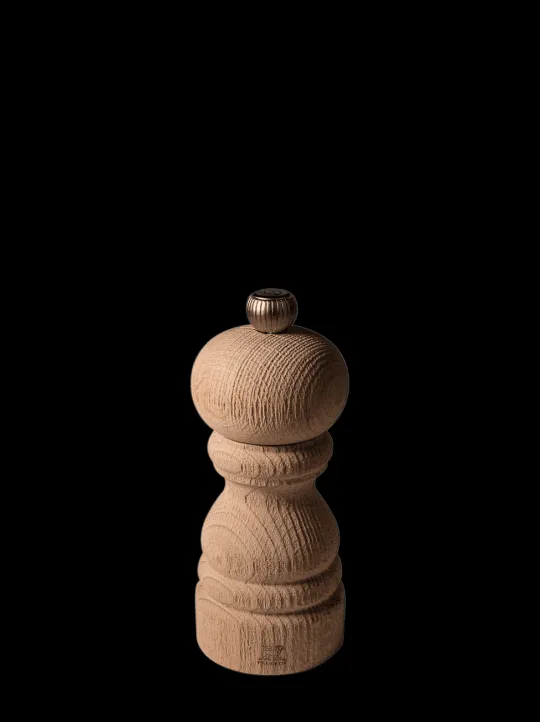 Best Sale Paris Manual wooden pepper mill with fair trade pepper, 12cm Pepper | Pepper Mills