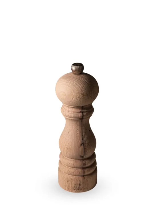 Discount Paris Manual wooden pepper mill with fair trade pepper, 18cm Pepper | Pepper Mills