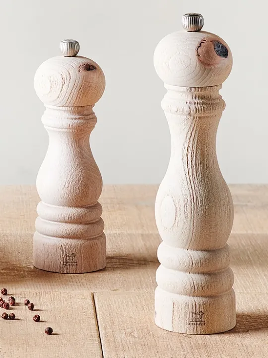 Best Sale Paris Manual wooden pepper mill with fair trade pepper, 22cm Pepper | Pepper Mills